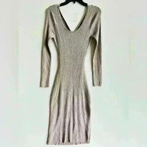 NWT! Freshman 1996 Long Sleeve Dress with Back Cut-Out